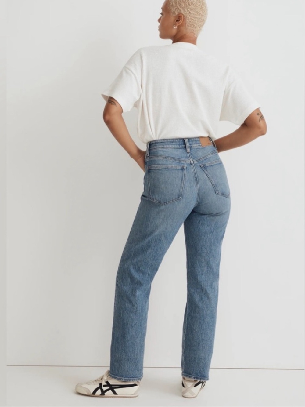 Madewell Curvy ’90s Straight Jeans Light Wash Size 31